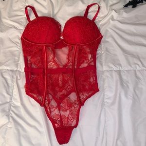 Victoria’s Secret Wicked Unlined Balconette Teddy S/P thong New with tags